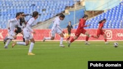 Кыргызстандын кыз-келиндер курамасынын оюнчусу Алина Гапарова.