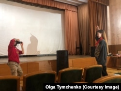 Валерія у таборі в анексованому Криму