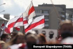 Пратэсты ў Менску, жнівень 2020 году. Архіўнае фота