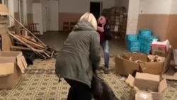 Спасенный пес и его хозяева