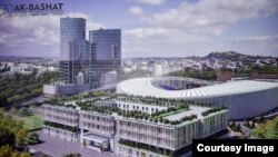 "Барселона" футбол клубунун академиясынын Бишкектеги курулушунун долбоору