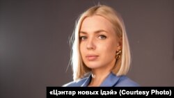 Дырэктарка Цэнтру новых ідэй Леся Руднік, адна з аўтарак дасьледваньня «Індэкса ўстойлівасьці»