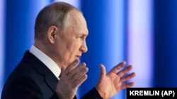 21 лютого Путін виступив зі своїм першим посланням до Федеральних зборів від 2021 року