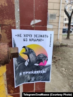 Листовка активисток движения «Злая мавка»