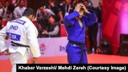 امید جعفری در مسابقات پارا آسیایی جاکارتا