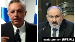 Вардан Осканян, Никол Пашинян (комбинированная фотография)