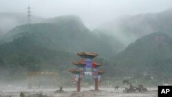 Ілюстраційне фото. Повінь у пердмісті Пекіна, 2023 рік