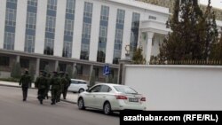 Военнослужащие. Ашхабад (Фото из архива)  