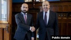 Արարատ Միրզոյանն ու Սերգեյ Լավրովը Մոսկվայում, 25-ը հուլիսի, 2023թ․