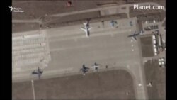 Аэродром и полигон ПВО в Ейске после предполагаемого украинского удара