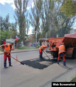 Скріншот поста з проросійського донецького телеграм-каналу