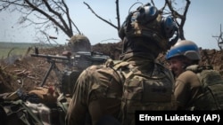 Українські військові на своїх позиціях на передовій у Запорізькій області (архівне фото)