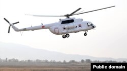 An Mi-8 helicopter (file photo)