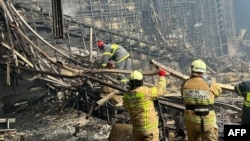 Теракт урынында коткаручылар эшли