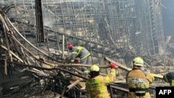 تصویری از میزان تخریب سالن کنسرت پس از حمله جمعه شب