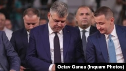 Marcel Ciolacu și Alfred Simonis.