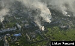 Місто Бахмут на Донеччині – місце найзапекліших боїв Сил оборони України з армією РФ, 26 квітня 2023 року