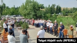 Сузак районунда Санпа каргашасы эскерилди. 12-июнь, 2023-жыл.