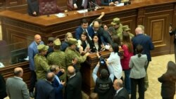 Ազգային ժողովի նիստն այսօր ընդհատվեց հերթական աղմկոտ միջադեպով