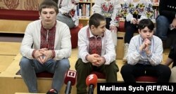 Повернуті з депортації діти на конференції в Ризі, 2024 рік ​