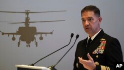 دریاسالار برد کوپر می‌گوید در دو سالی که از آغاز فرماندهی او می‌گذرد اقدامات «زیان‌بار» ایران افزایش یافته است