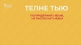 30 секунд на татарский: телне тыю
