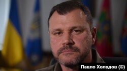 Міністр МВС Ігор Клименко під час інтерв’ю для Радіо Свобода