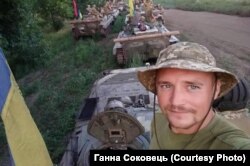 Сергій Єлісєєв в зоні АТО