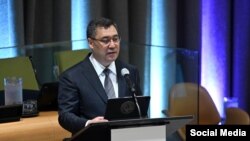 Садыр Жапаров. БУУнун саммити. 18-сентябрь, 2023-жыл.