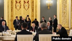 Վարչապետ Նիկոլ Փաշինյանի նախագահությամբ Մոսկվայում` Կրեմլում, տեղի է ունեցել Եվրասիական տնտեսական բարձրագույն խորհրդի հերթական նիստը, 8-ը մայիսի, 2024թ.