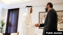 Հայաստանի և Կատարի արտգործնախարարները, 28-ը ապրիլի, 2024թ.