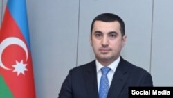 Ադրբեջանի ԱԳՆ խոսնակ Այխան Հաջիզադեն, Բաքու: