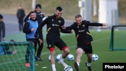 Հայաստանի հավաքականի մարզումները Ֆուտբոլի ակադեմիայում, 20-ը մարտի, 2023թ․