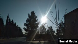 اعتراض نمادین دانشجویان در ایران به اعدام