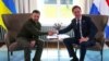 Президент України Володимир Зеленський і прем’єр-міністр Нідерландів Марк Рютте (праворуч). Гаага, Нідерланди, 4 травня 2023 року