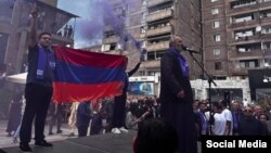 «Տավուշը հանուն հայրենիքի» շարժման հանրահավաքը Վանաձորում, Լոռու մարզ, 8-ը հունիսի, 2024թ.