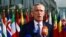 NATO Secretary General Jens Stoltenberg gives a statement on the day of a NATO defense ministers' meeting at the alliance's headquarters in Brussels on June 15. 