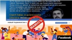 Дар саҳифаи “Новый Таджикистан-2” бештар мухолифони ҳукумат матлаб нашр мекунанд.