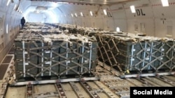 ԱՄՆ-ից Ուկրաինա փոխադրվող զինամթերքը: 