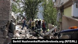 Наслідки російської ракетної атаки у Шевченківському районі Києва. Київ, 8 липня 2024 року