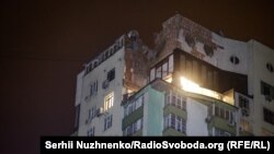 Наслідки російської атаки безпілотниками. Київ, 22 грудня 2023 року 