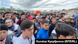 “Жунхай” базарынын соодагерлери. 4-сентябрь, 2023-жыл.