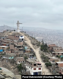 Бедныя раёны сталіцы Пэру Лімы