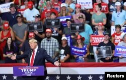 Предвыборный митинг Дональда Трампа в Мичигане