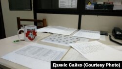 Кабінэт Дзяніса Сайко на заводзе «Гродна Азот»