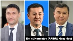 Тимур Файзиев, Эрнис Миңкеев жана Чолпонбек Акматов - УКМК кармаган курулушчу ишкерлер. 