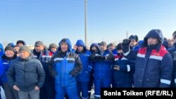 Иш таштаган мунайчылар. 