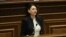 Armenia - Deputy Prosecutor-General Anahit Manasian addresses the arliament, April 11, 2023.