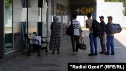 В душанбинском аэропорту 