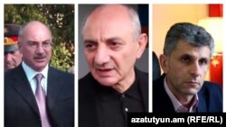 Արկադի Ղուկասյան, Բակո Սահակյան, Դավիթ Իշխանյան